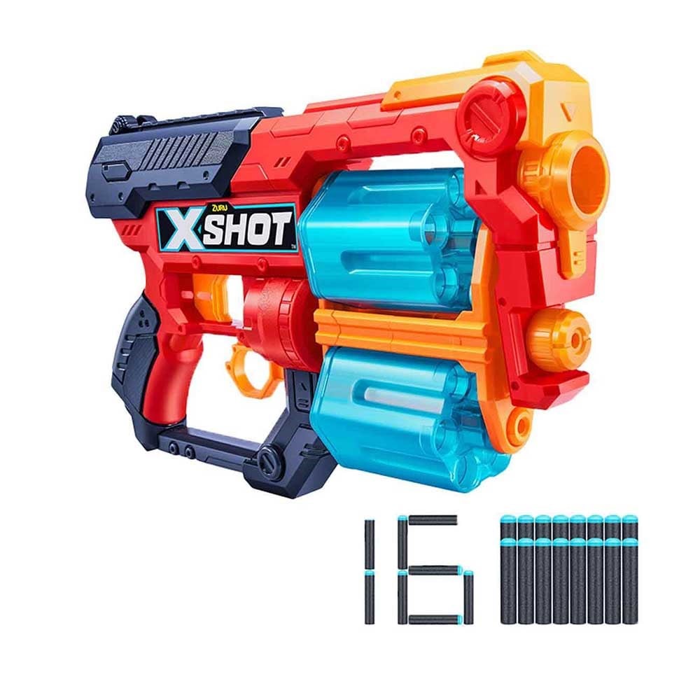 SunmanSunman X-Shot Excel Xcess 16 Mermili Sünger Dart Atan Silah 30 cm
