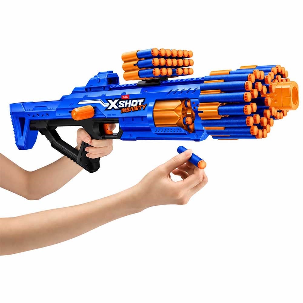 SunmanSunman X-Shot Insanity Berzerko 48 Mermili Sünger Dart Atan Silah 68 cm