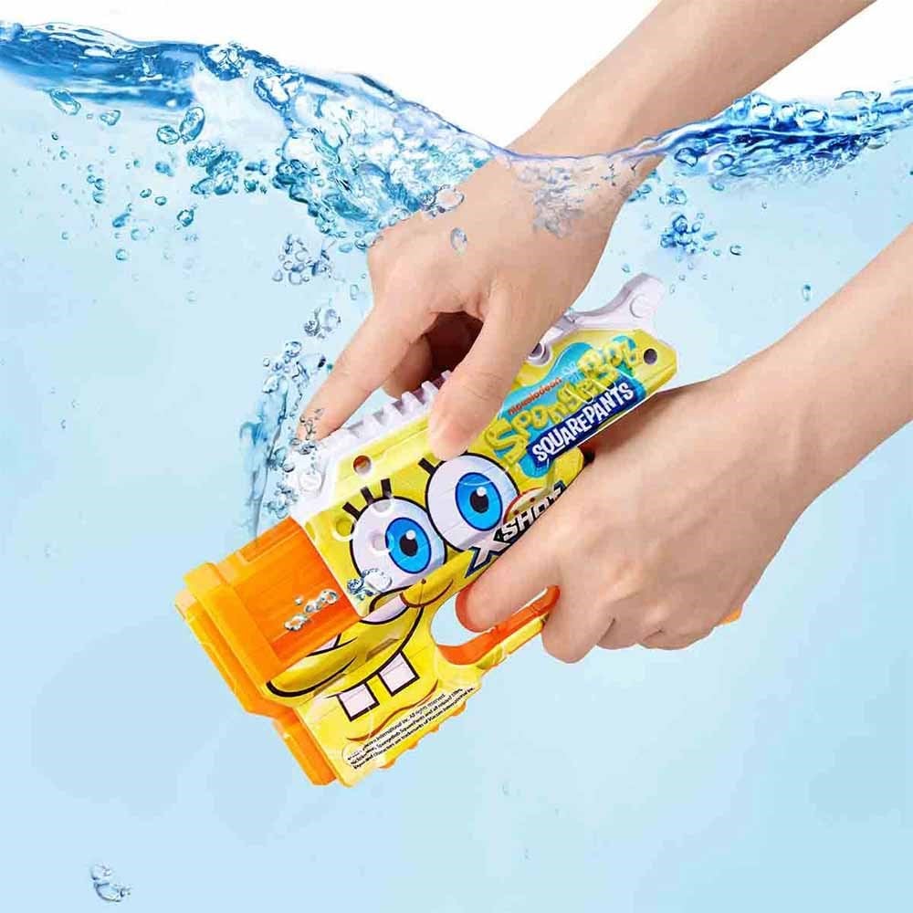 SunmanSunman X-Shot Jr. SpongeBob SquarePants Fast Fill Skins Su Tabancası