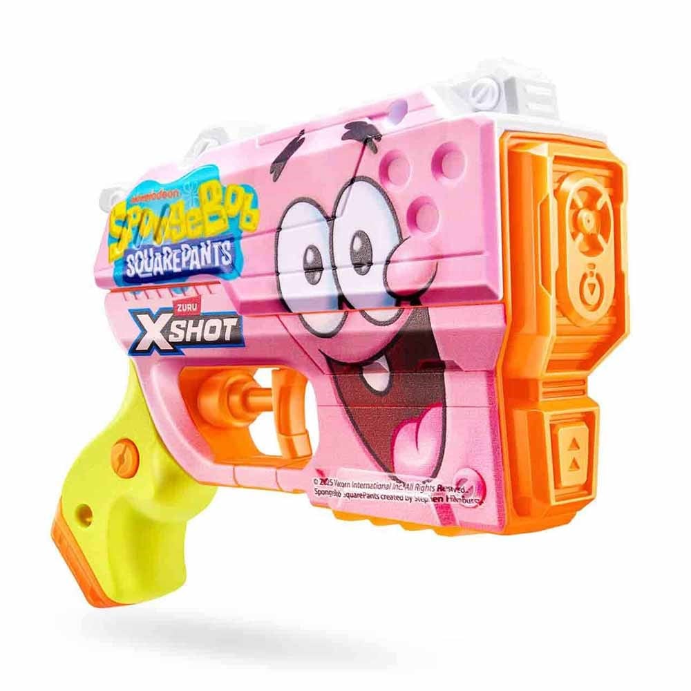 SunmanSunman X-Shot Jr. SpongeBob SquarePants Fast Fill Skins Su Tabancası