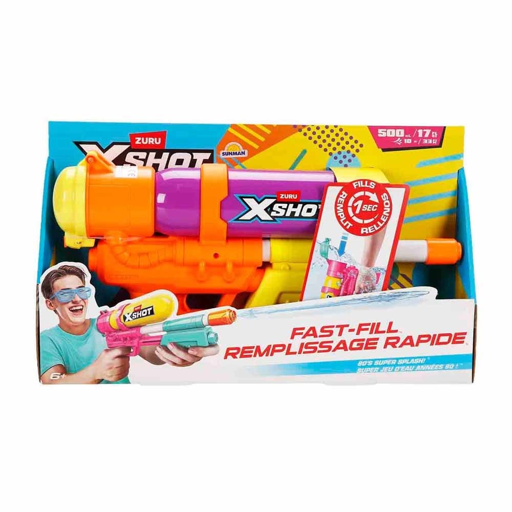 SunmanSunman X-Shot Remplissage Rapide Retro Fast Fill Su Tabancası 40 cm
