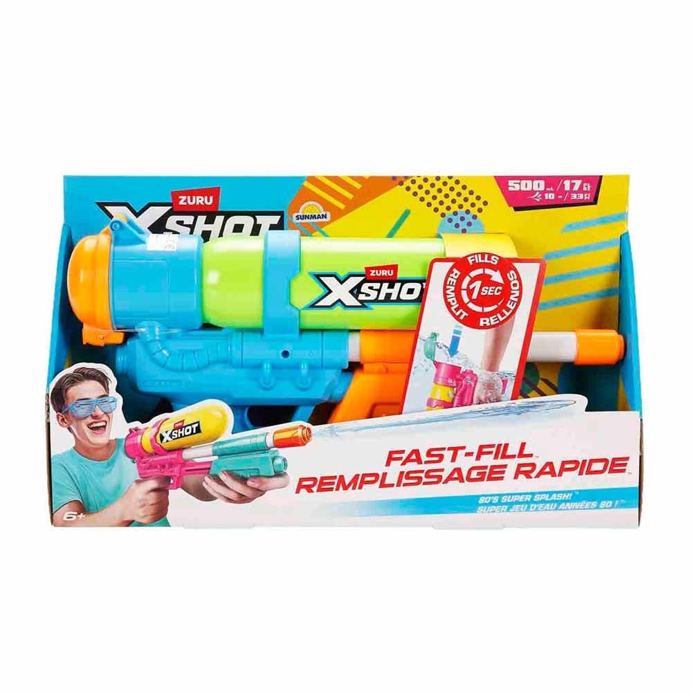 SunmanSunman X-Shot Remplissage Rapide Retro Fast Fill Su Tabancası 40 cm
