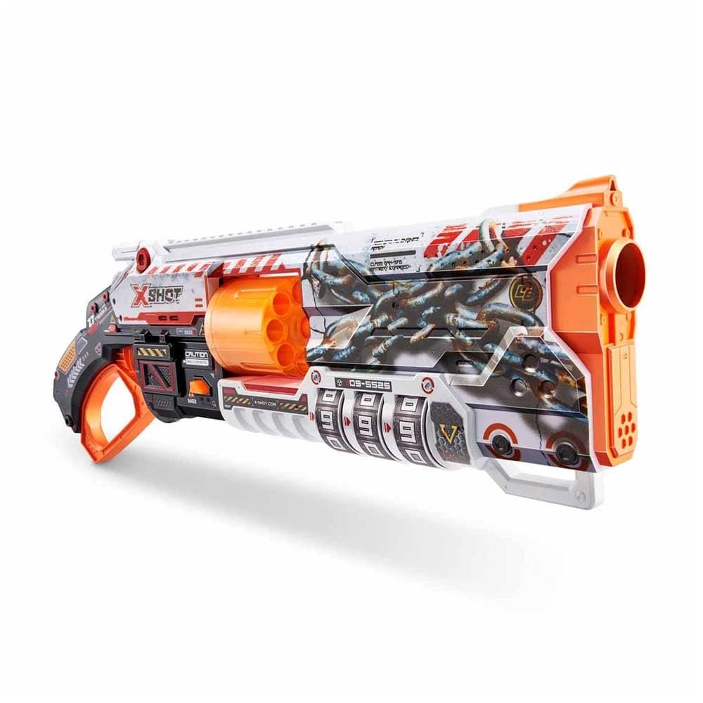 SunmanSunman X-Shot Skins Lock Blaster 16 Mermili Sünger Dart Atan Silah 56 cm