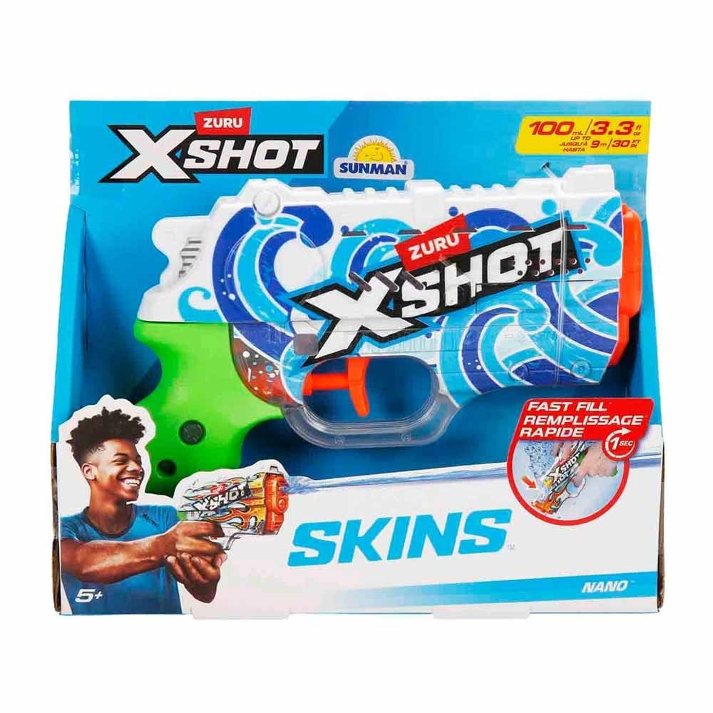 SunmanSunman X-Shot Skins Nano Fast Fill Su Tabancası 19 cm