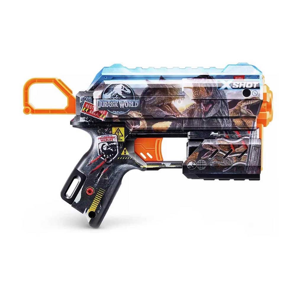SunmanSunman X-Shot Skins Sünger Dart Atan 8 Mermili Jurassic Blaster