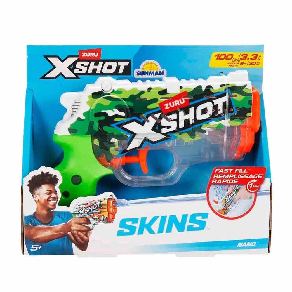 SunmanSunman X-Shot Skins Nano Fast Fill Su Tabancası 19 cm