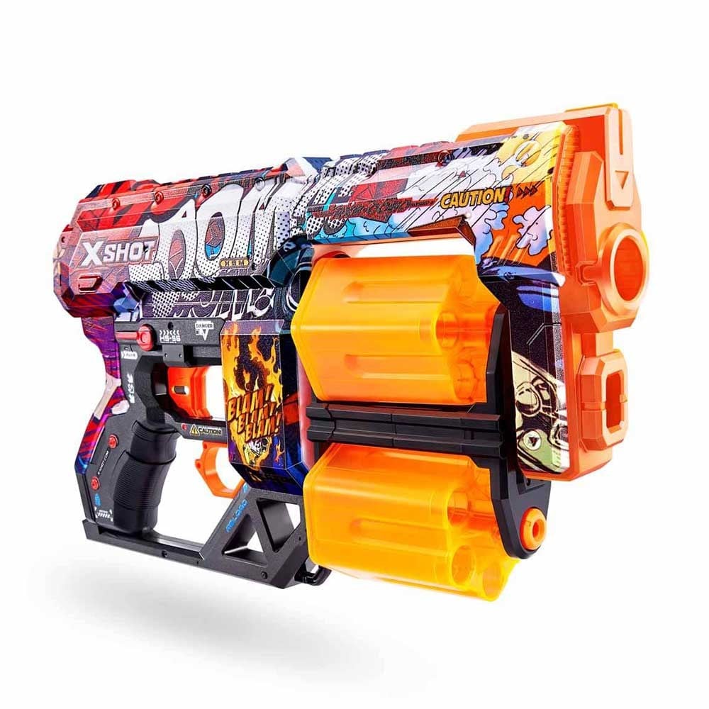 SunmanX-Shot Skins Dread 12 Mermili Sünger Dart Atan Silah 31 cm