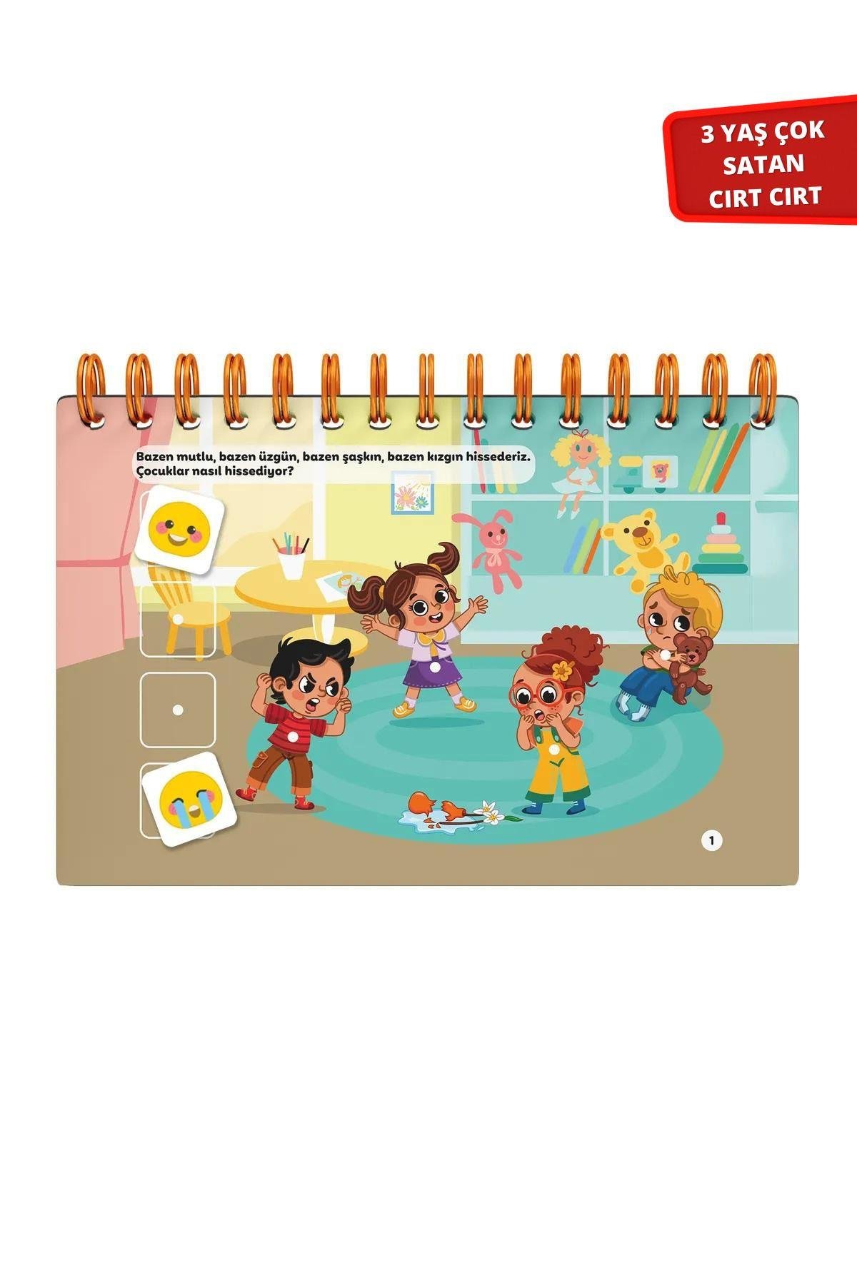 3 Yaş Cırt Cırtlı Kitap