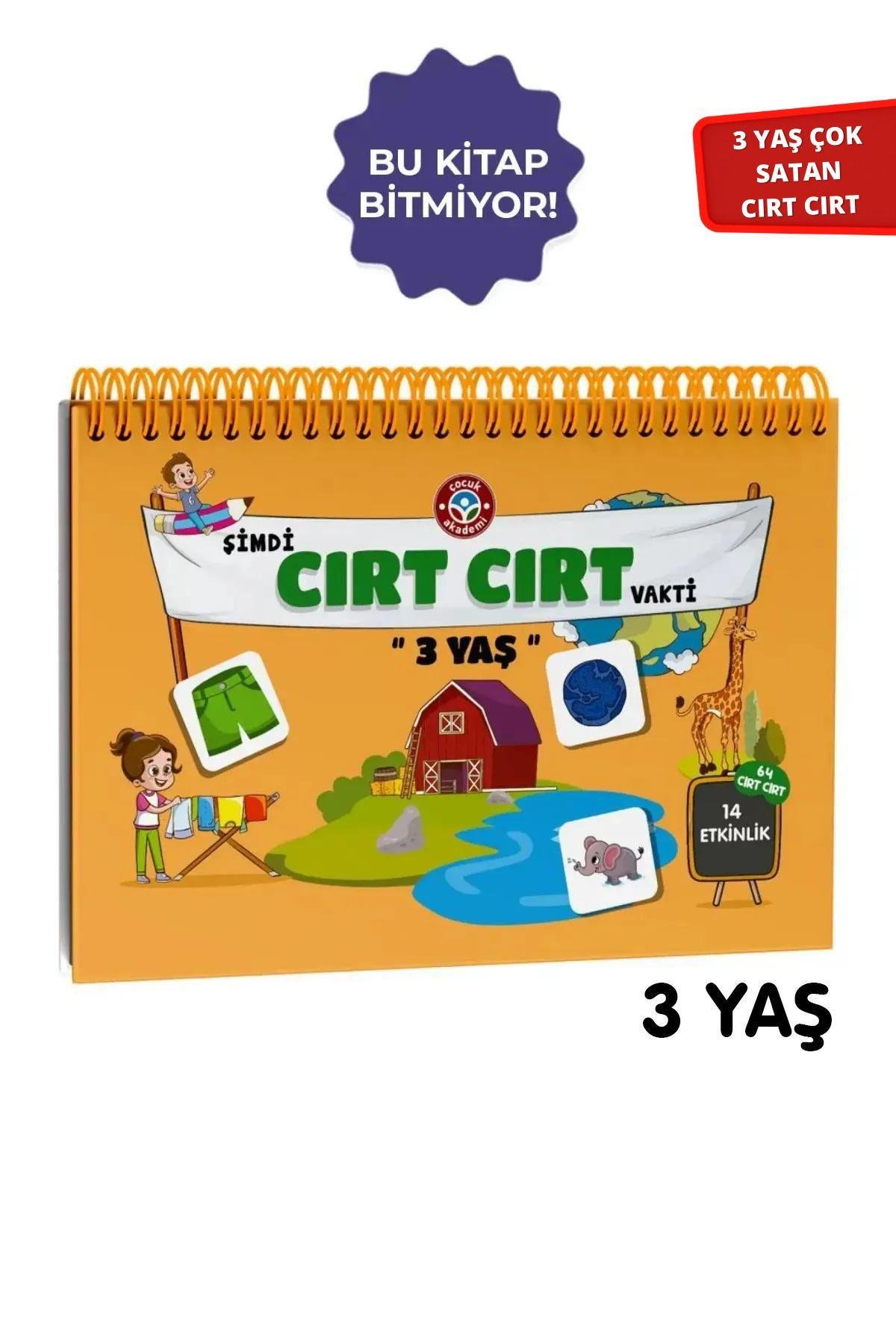 3 Yaş Cırt Cırtlı Kitap