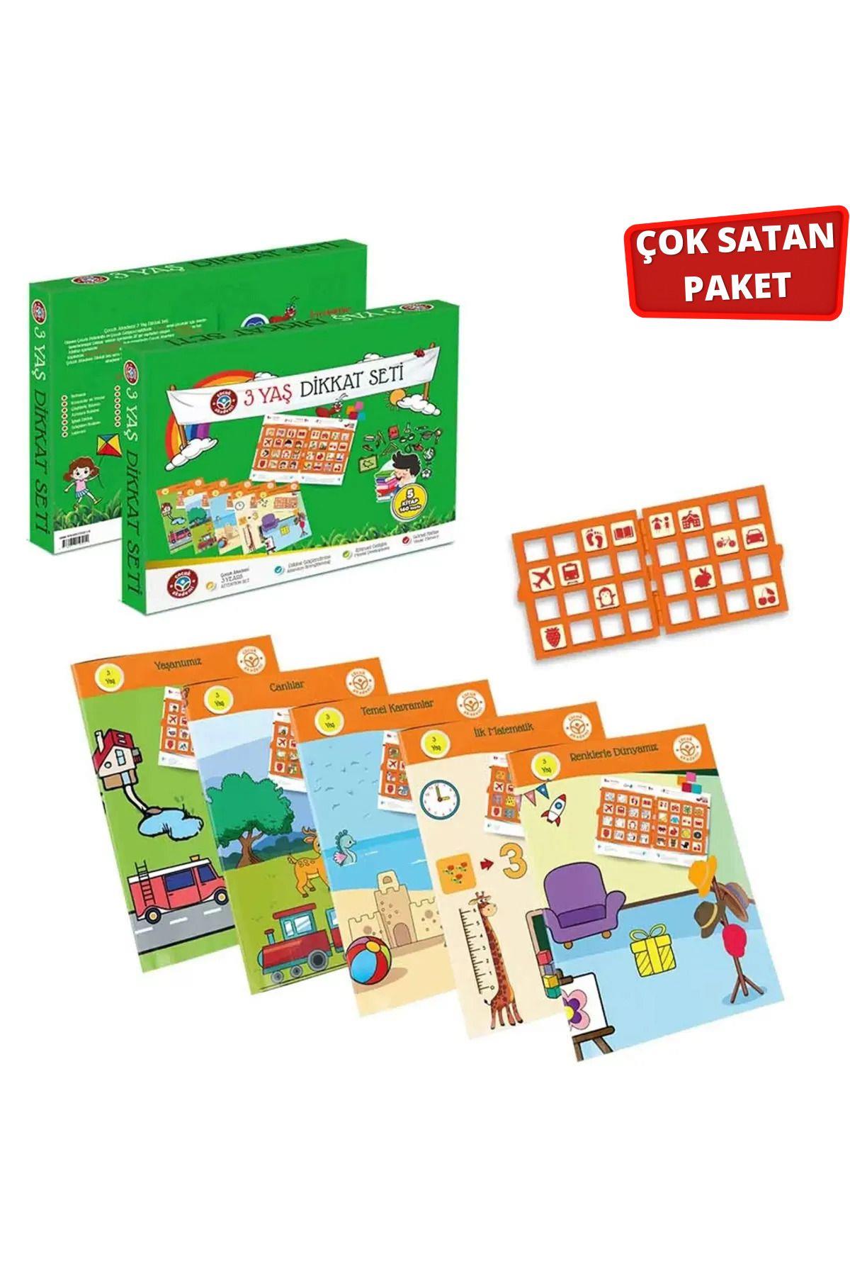3 Yaş Dikkat-Etkinlik Seti ve Yaz Sil Serisi-2