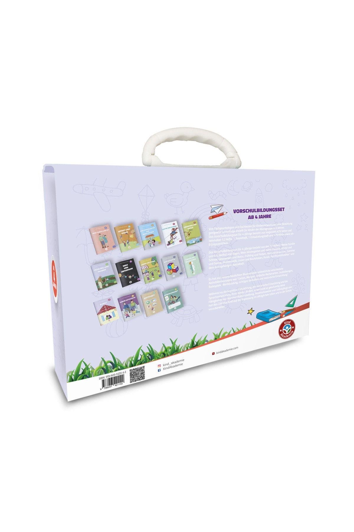 4 Yaş Okul Öncesi Eğitim Seti (Almanca)