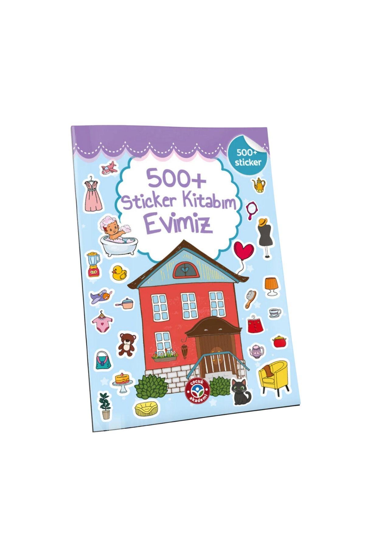 500 Sticker Kitabım-evimiz