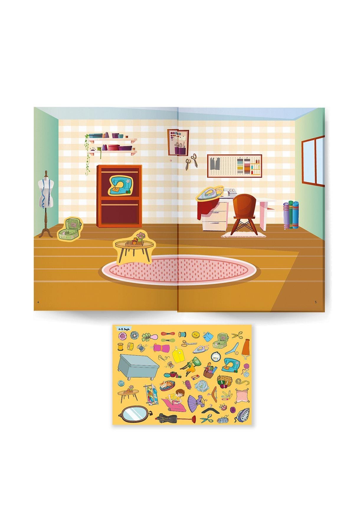 500 Sticker Kitabım-meslekler