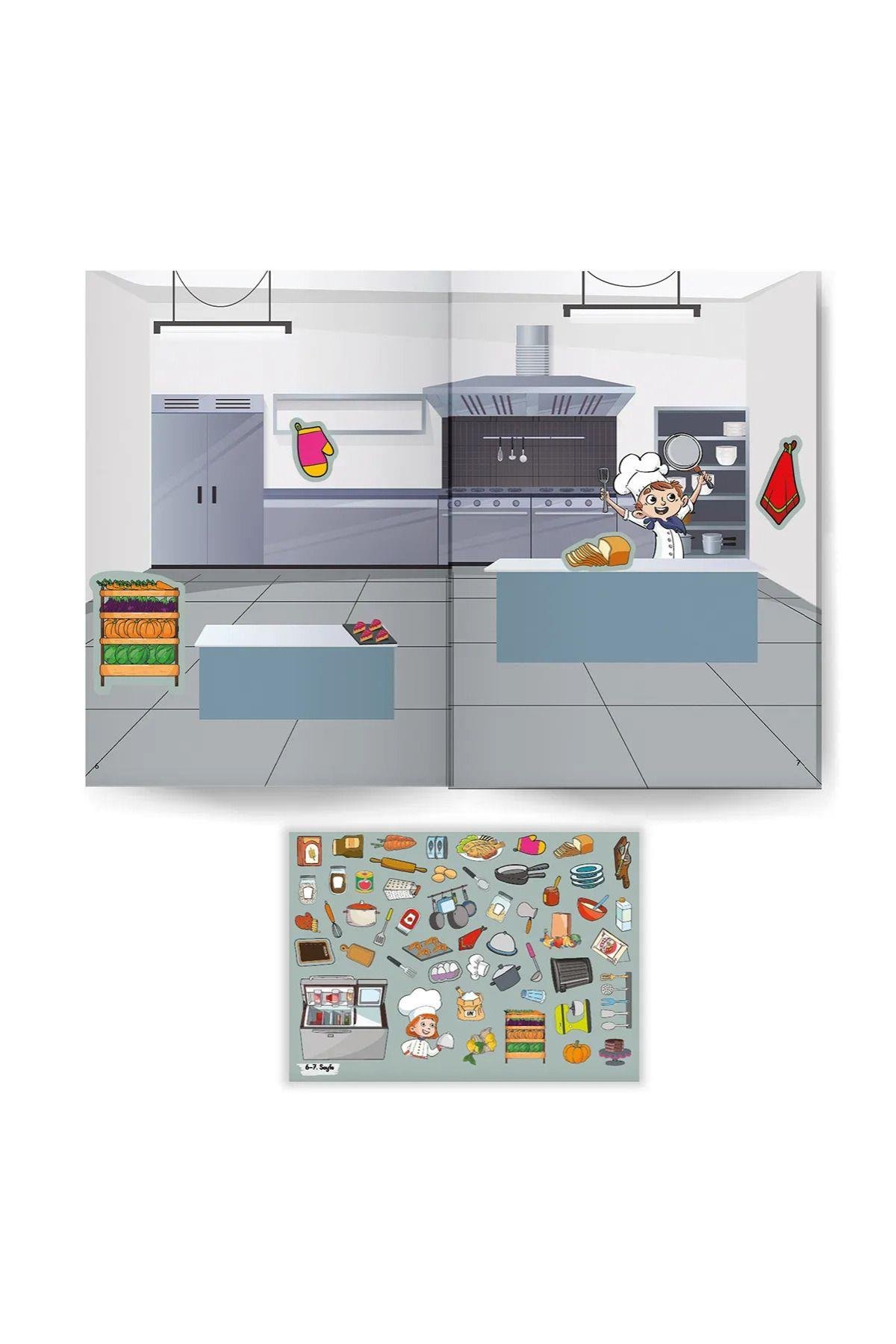 500+ Sticker Kitabım Meslekler