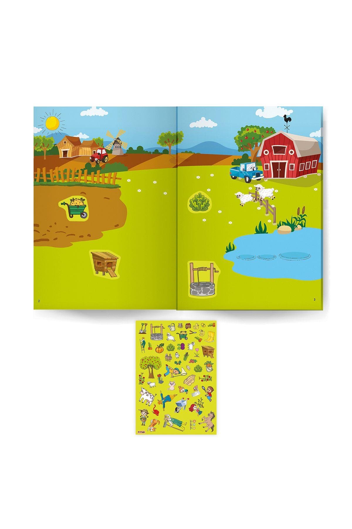 500 Sticker Kitabım-meslekler