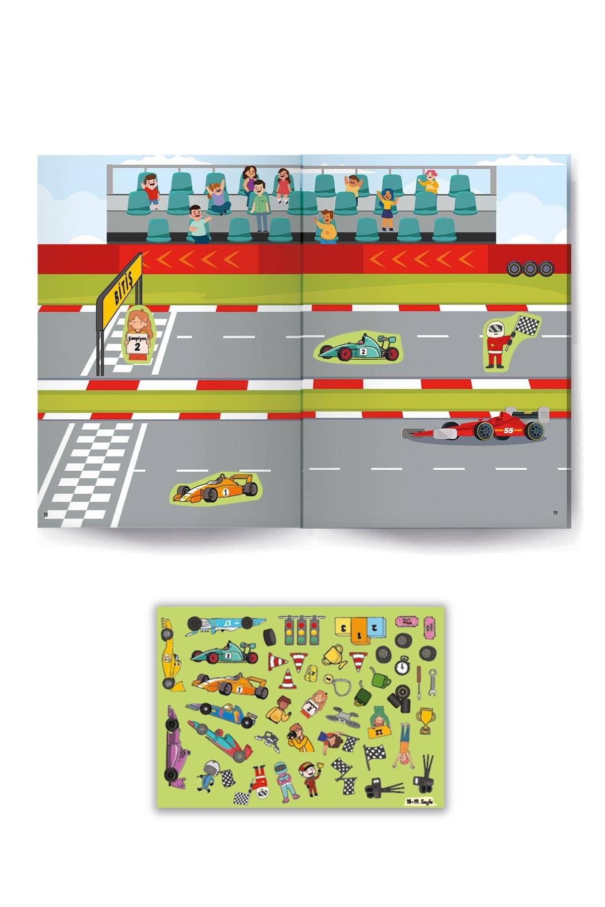 500+ Stiker Kitabım Taşıtlar