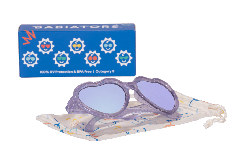 Babiators Original Heart Lavender Shimmer3-5 Yaş
