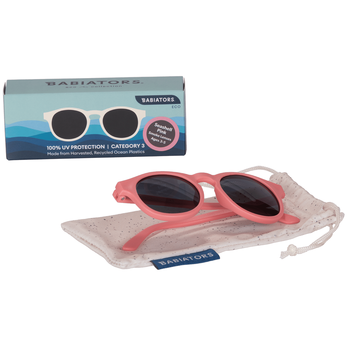Babiators Original Keyhole Seashell Pink 3-5 Yaş