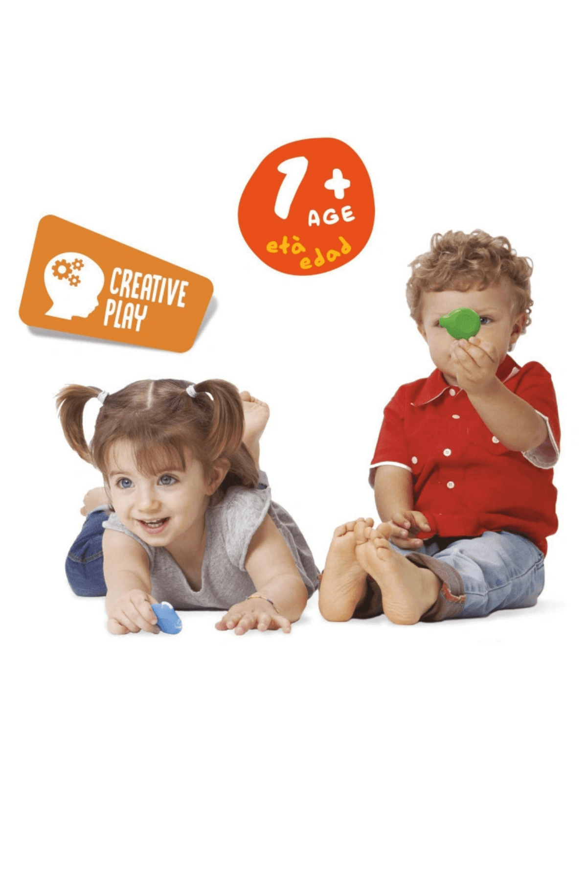 CARİOCA TEDDY BEBEK CRAYONS 6'LI +1 YAŞ