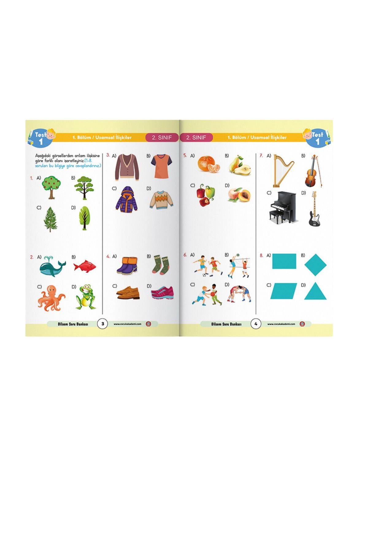 ÇOCUK AKADEMİ BİLSEMDE BAŞARI KİTABI 1-2-3. SINIF SET