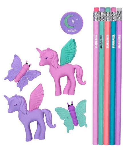 Smiggle - Vision Silgi ve Kalem Seti Stargazer