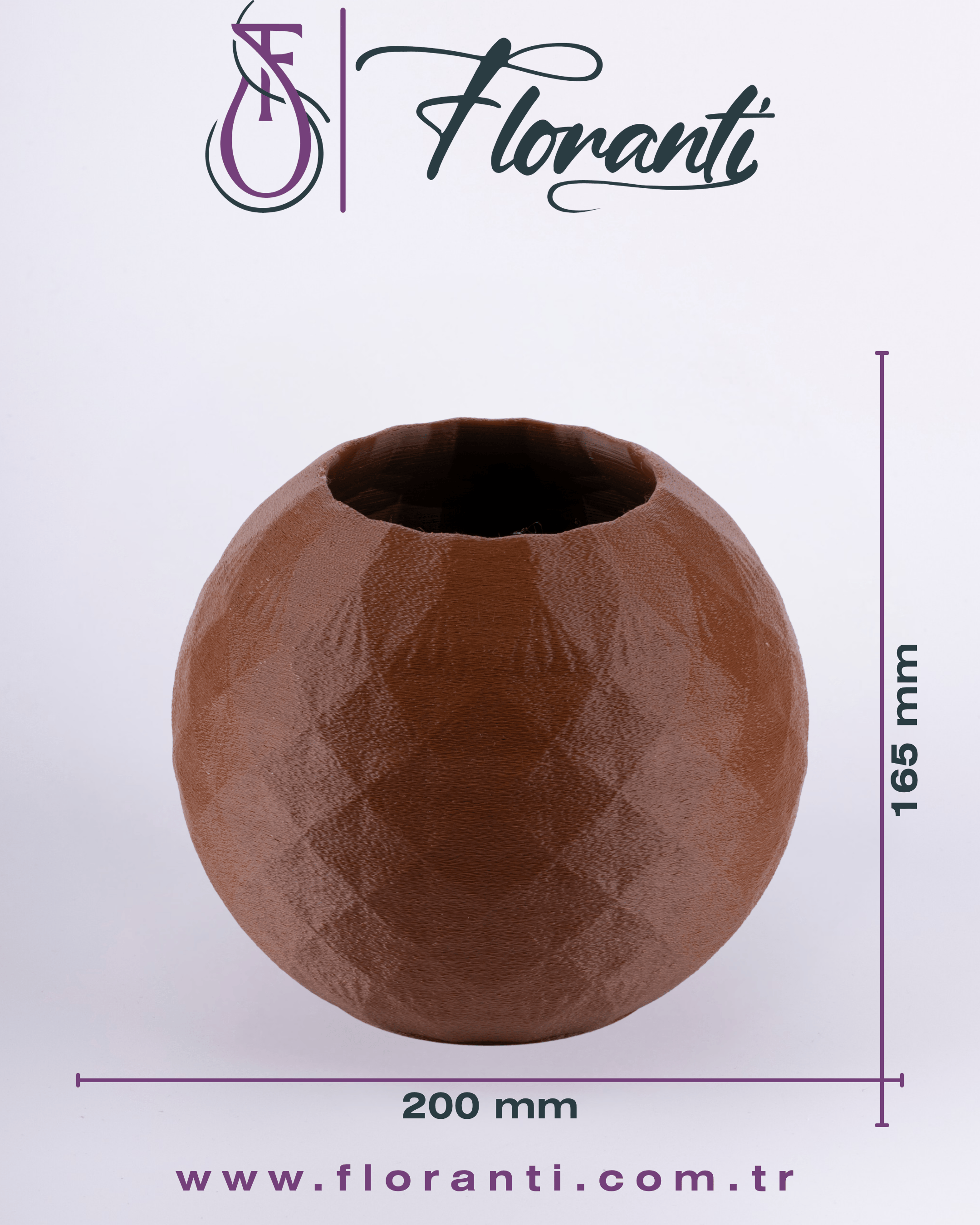 Saksı 20x20x16,5cm No.604