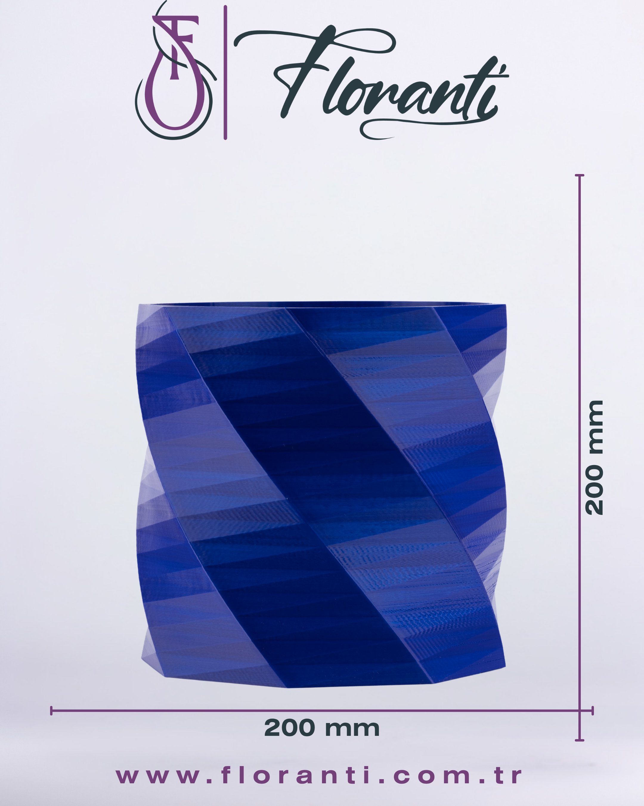 Saksı 20x20x20cm No.401