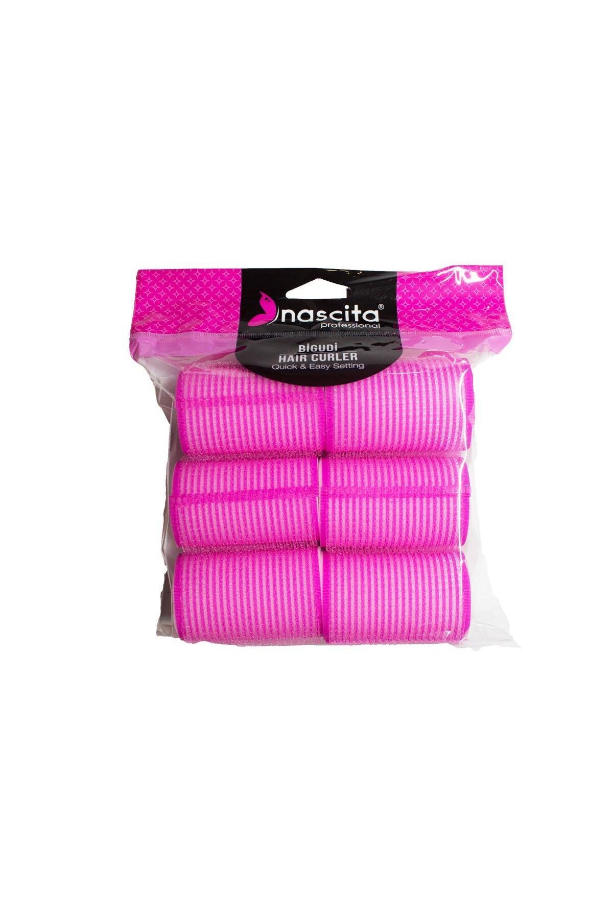 40*63 Mm / 6lı Cırtlı Süngerli Bigudi - 60