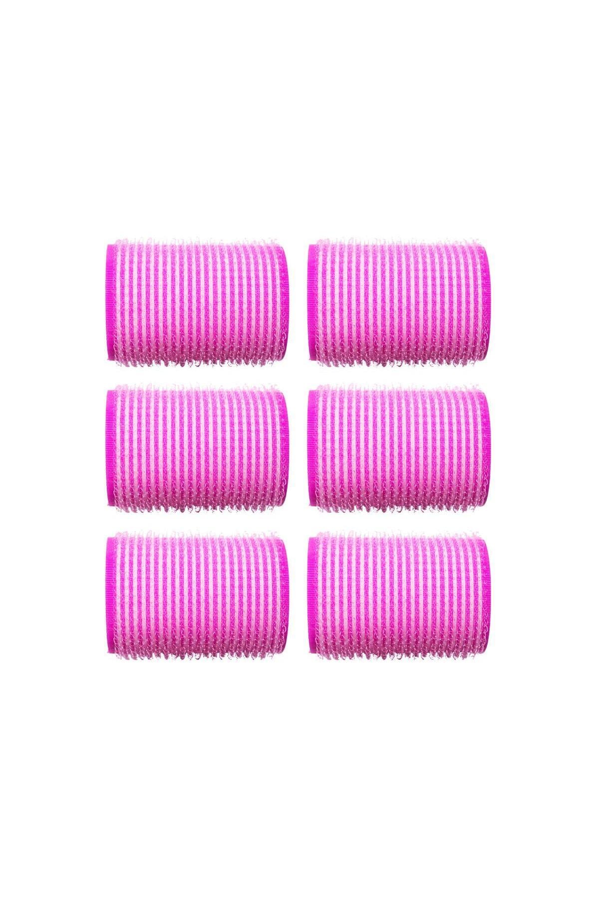 40*63 Mm / 6lı Cırtlı Süngerli Bigudi - 60