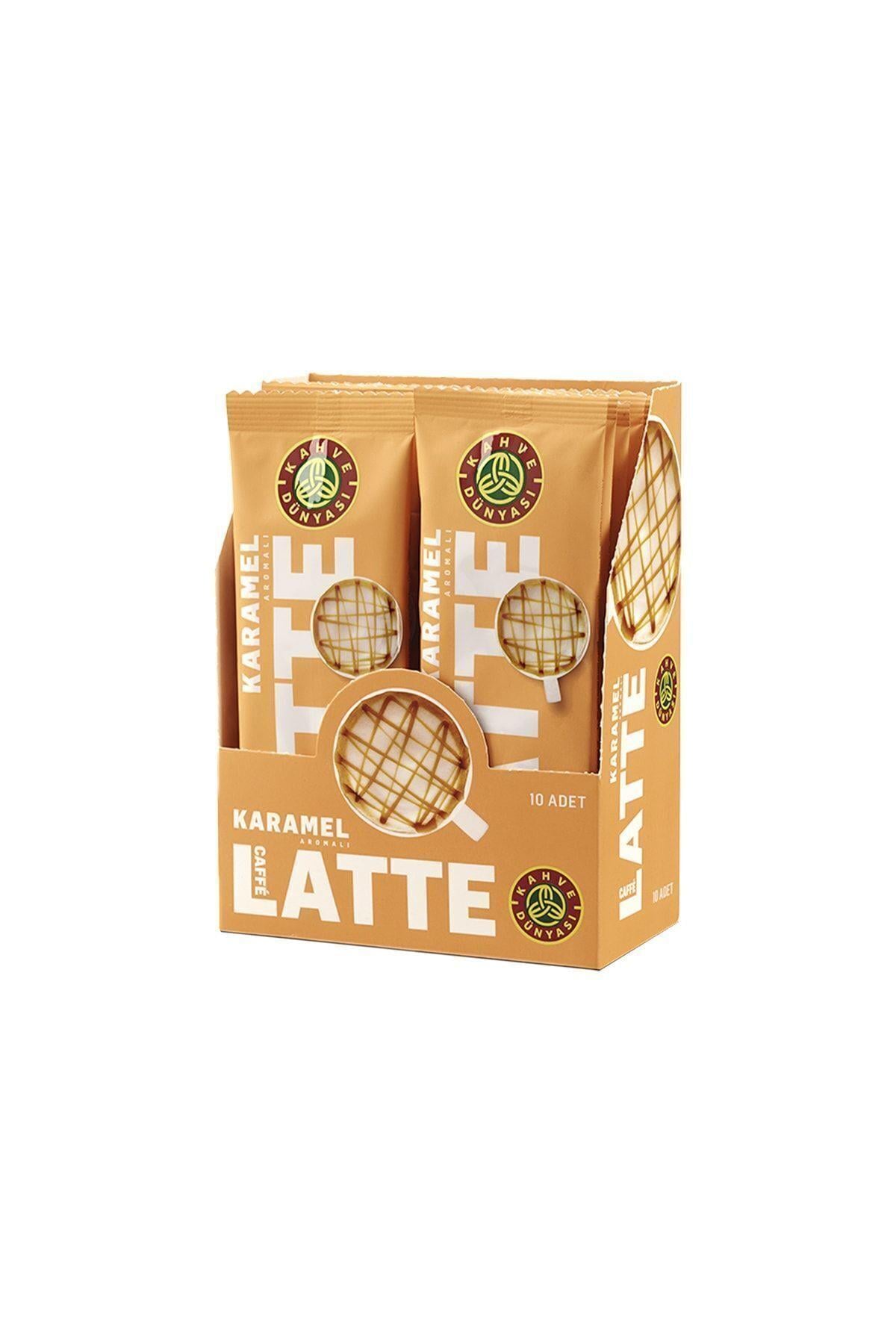 Özel Seri Sıcak Karamel Aromalı Caffe Latte 10'lu