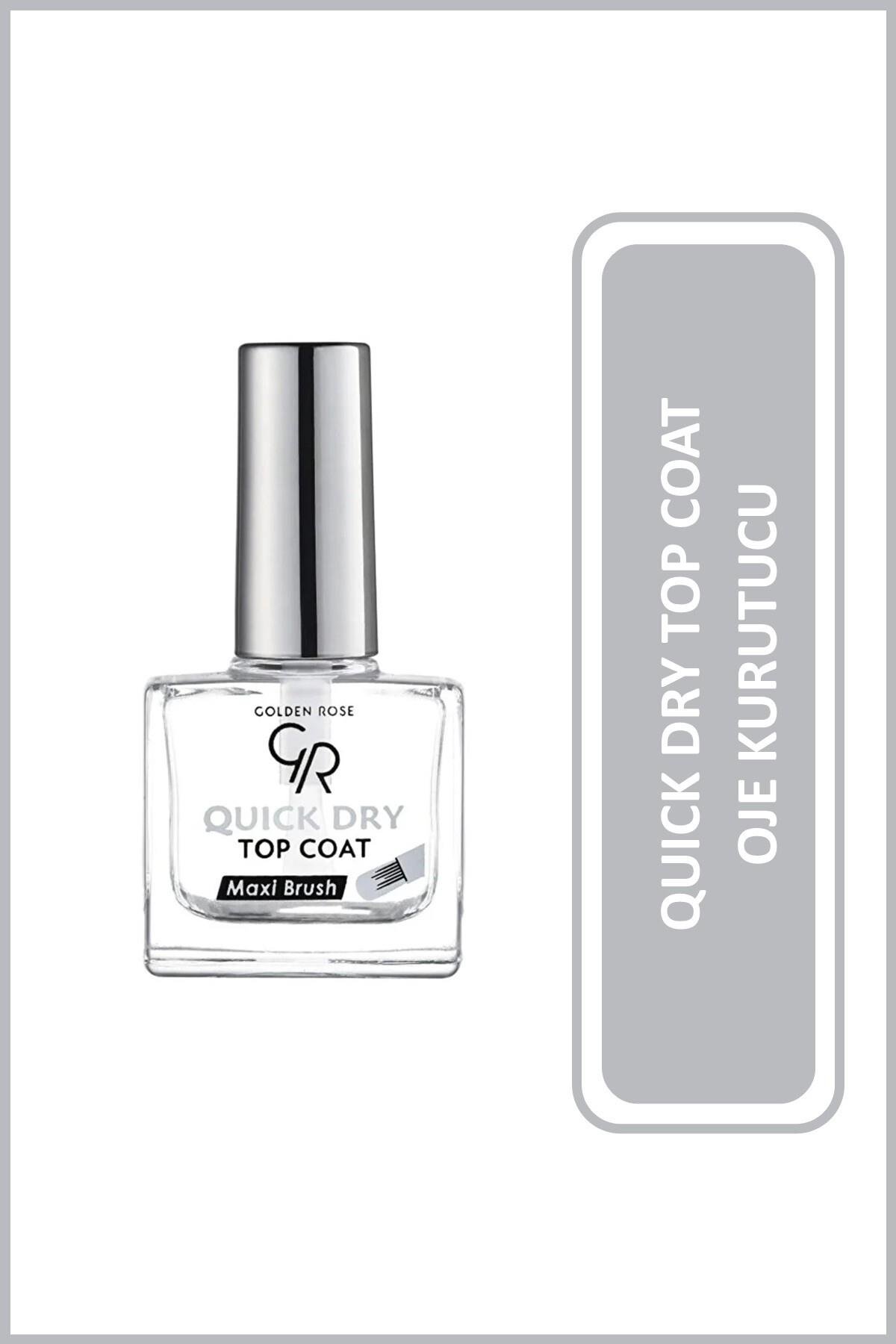 Quick Dry Top Coat - 60 Saniyede Hızlı Kurutucu ve Parlatıcı Oje Cilası