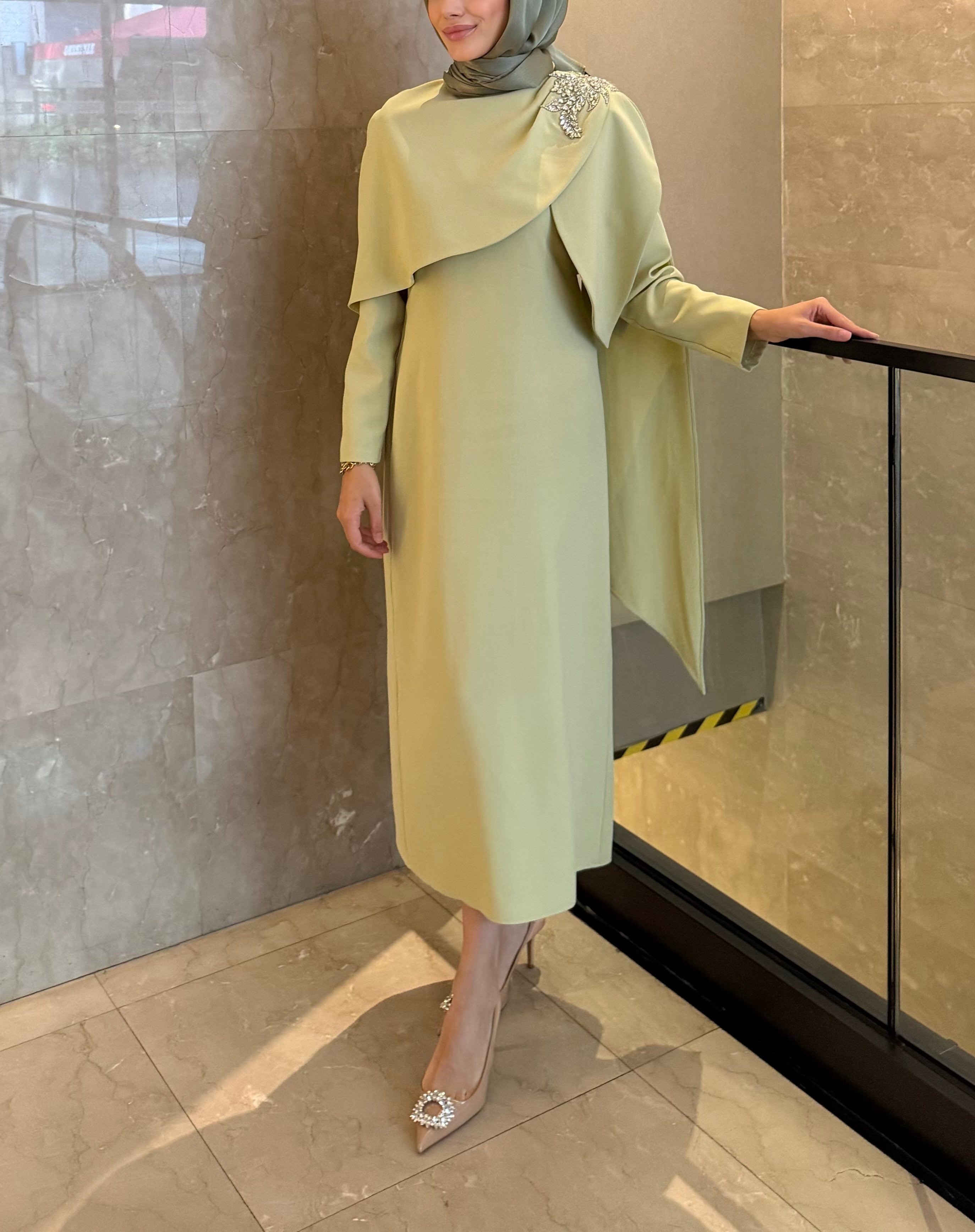 Violet Dress | Çağla Yeşili