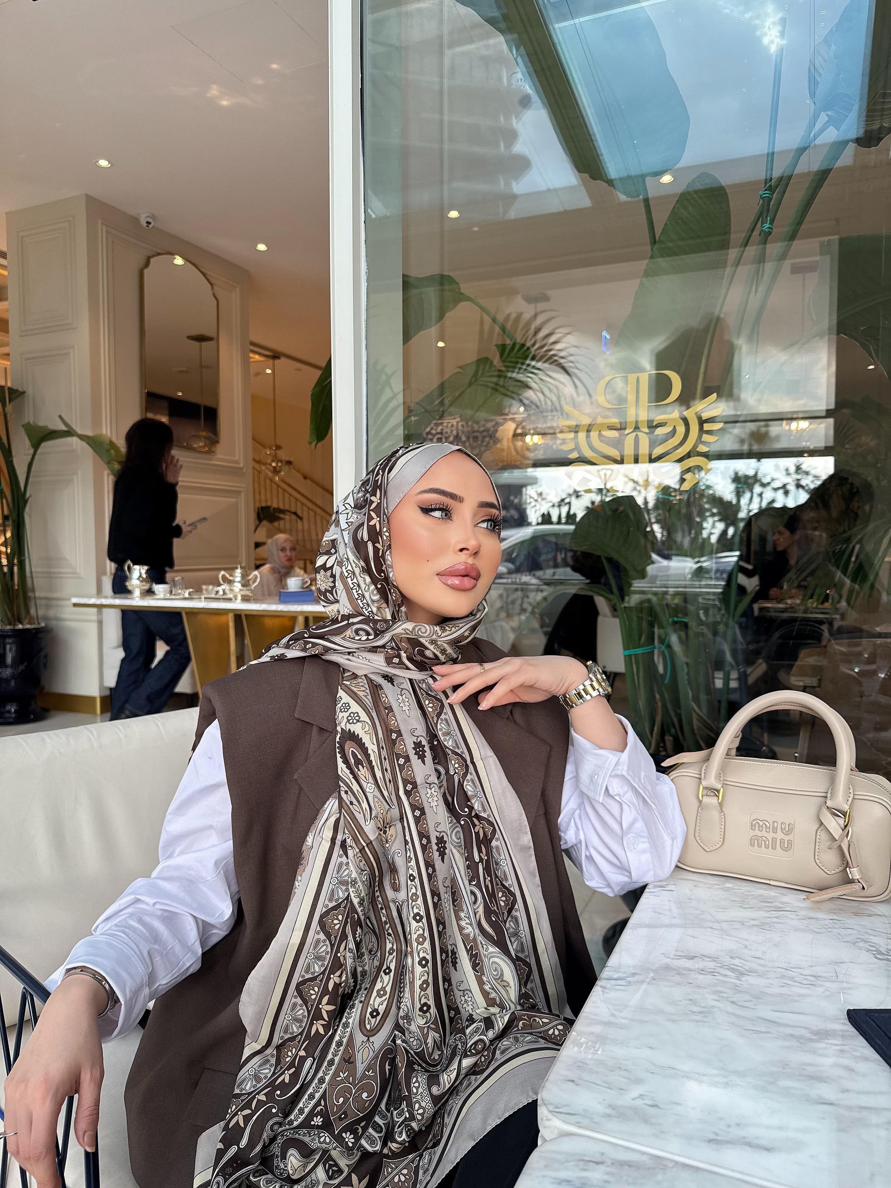 Lisa Model Şal Kahve