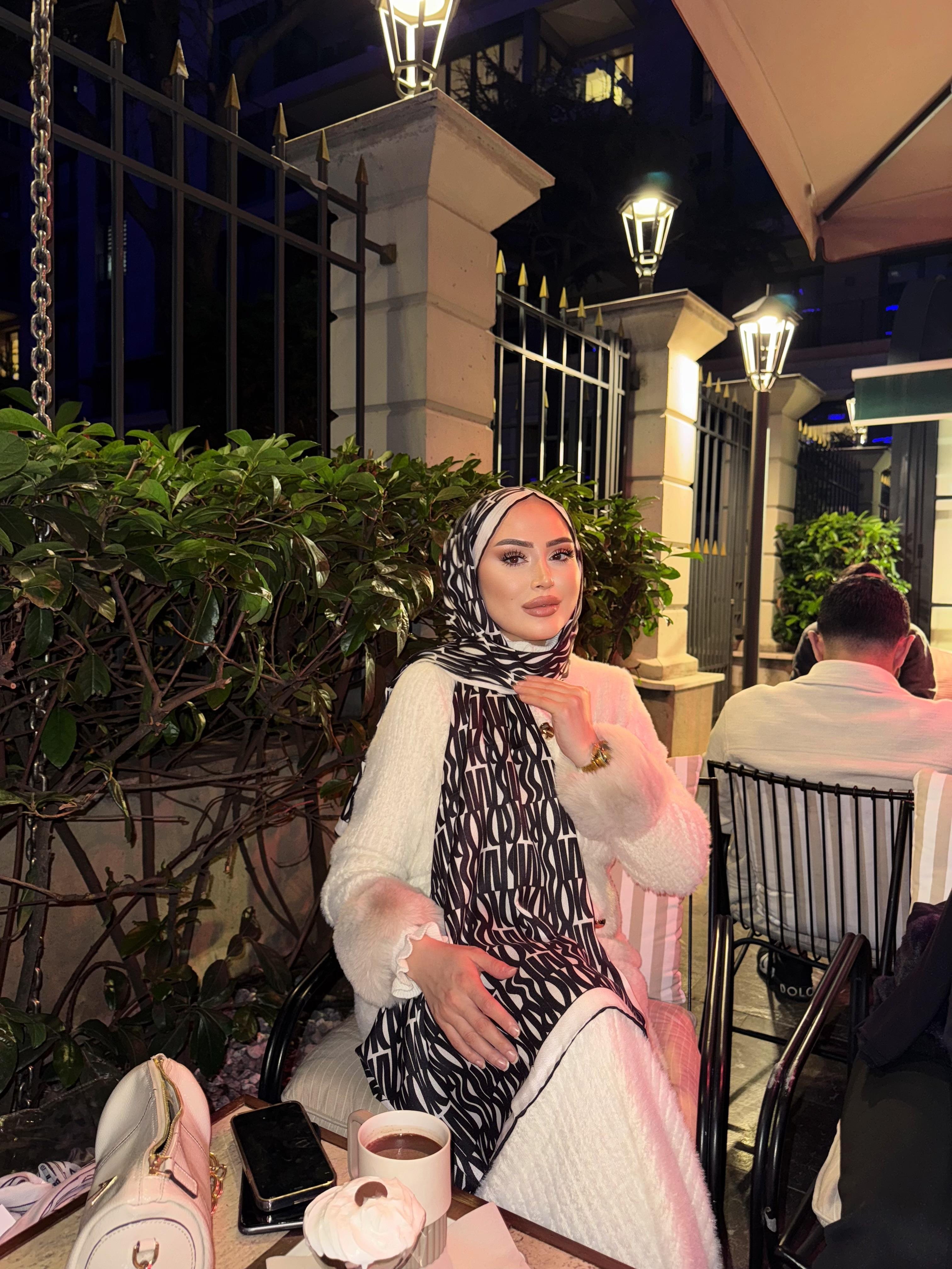 MİS DİO YÜN KAŞMİR ŞAL SİYAH