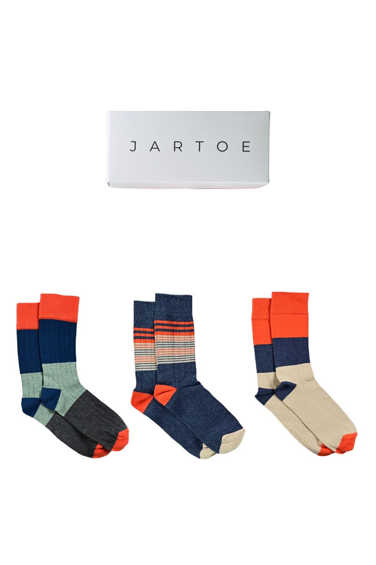 Erkek Palleja 3'lü Soket Çorap