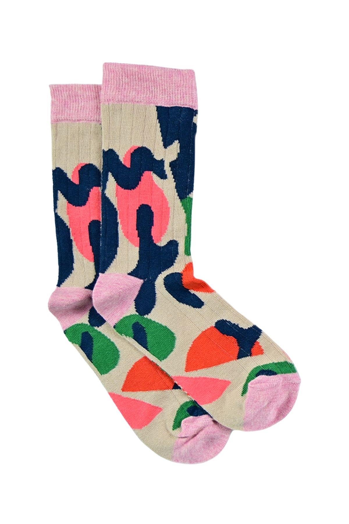 Kadın Teia 3'lü Soket Çorap