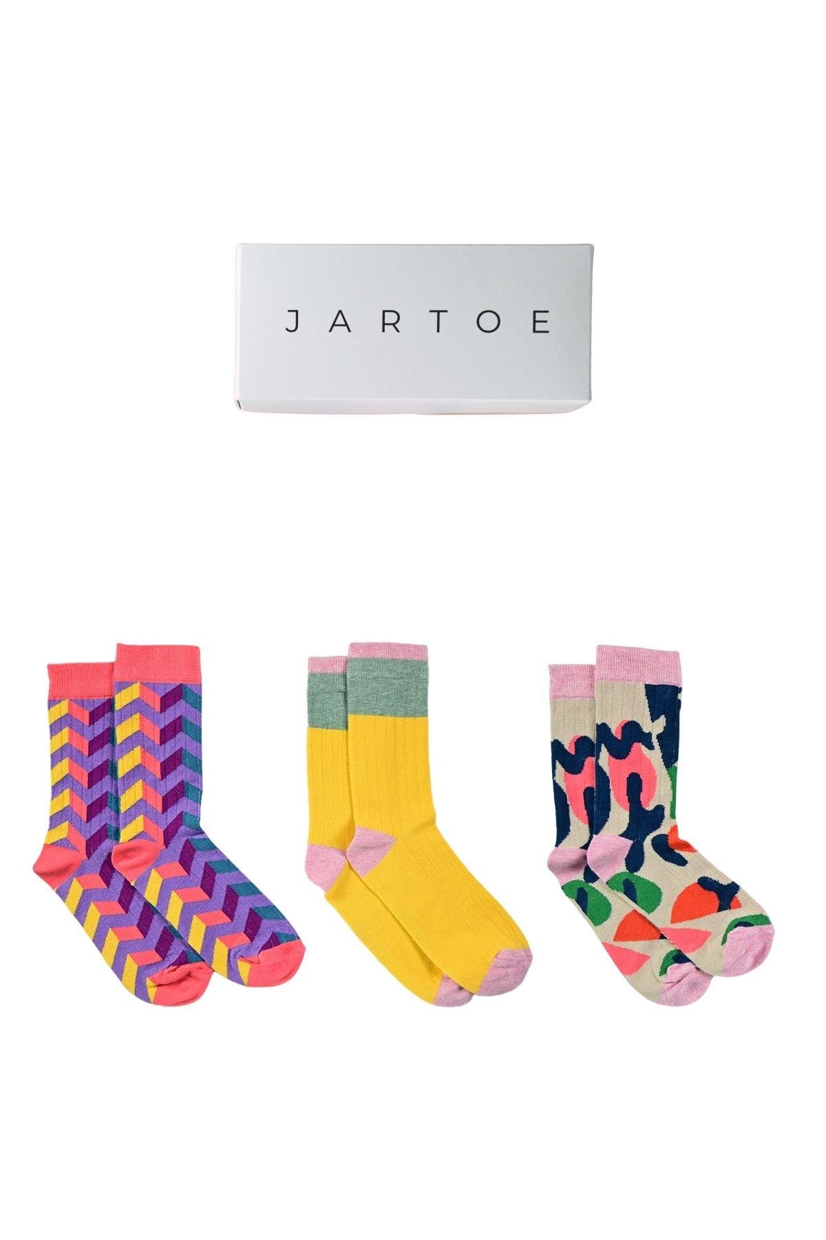 Kadın Teia 3'lü Soket Çorap