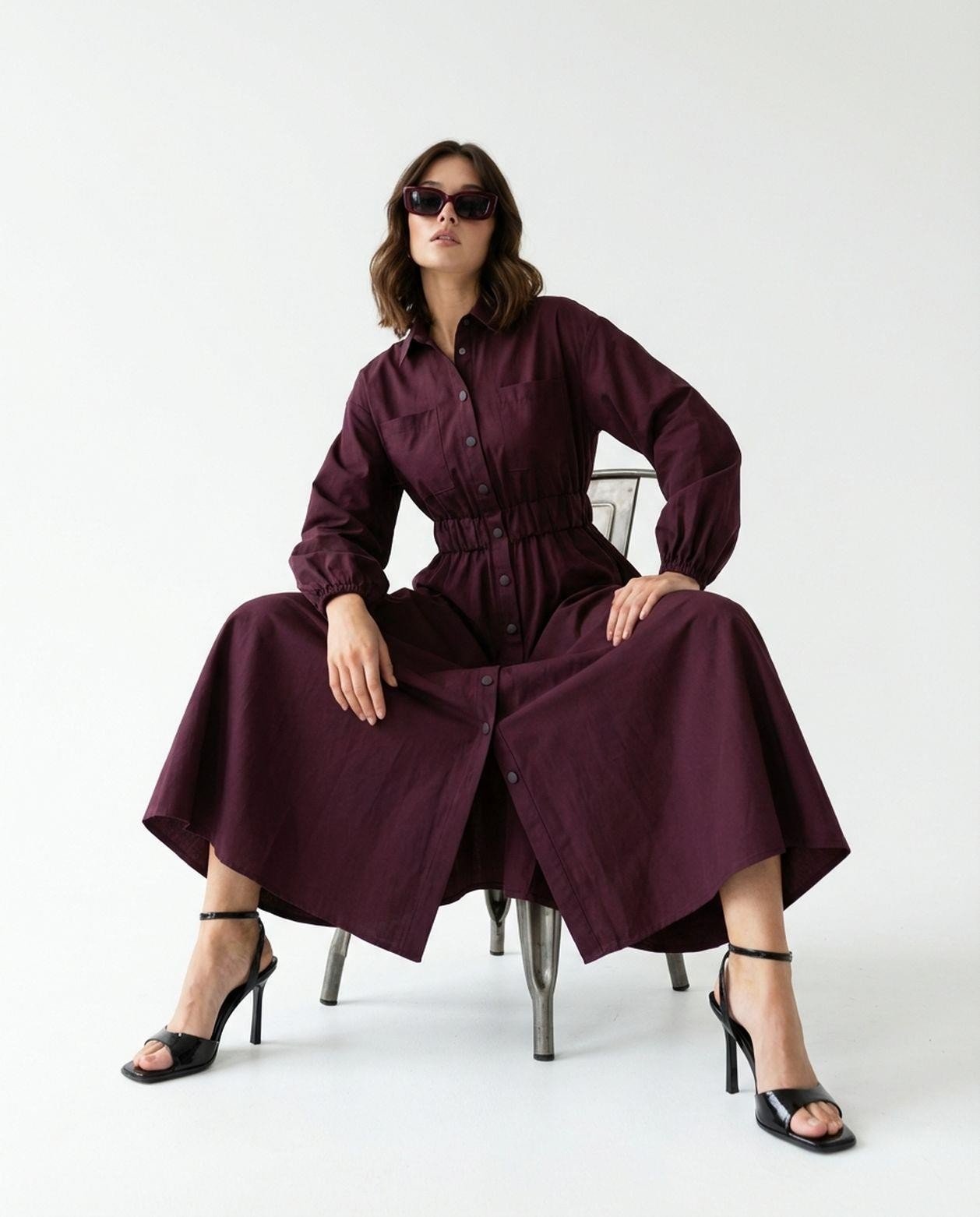 5903 ELBİSE-BORDO