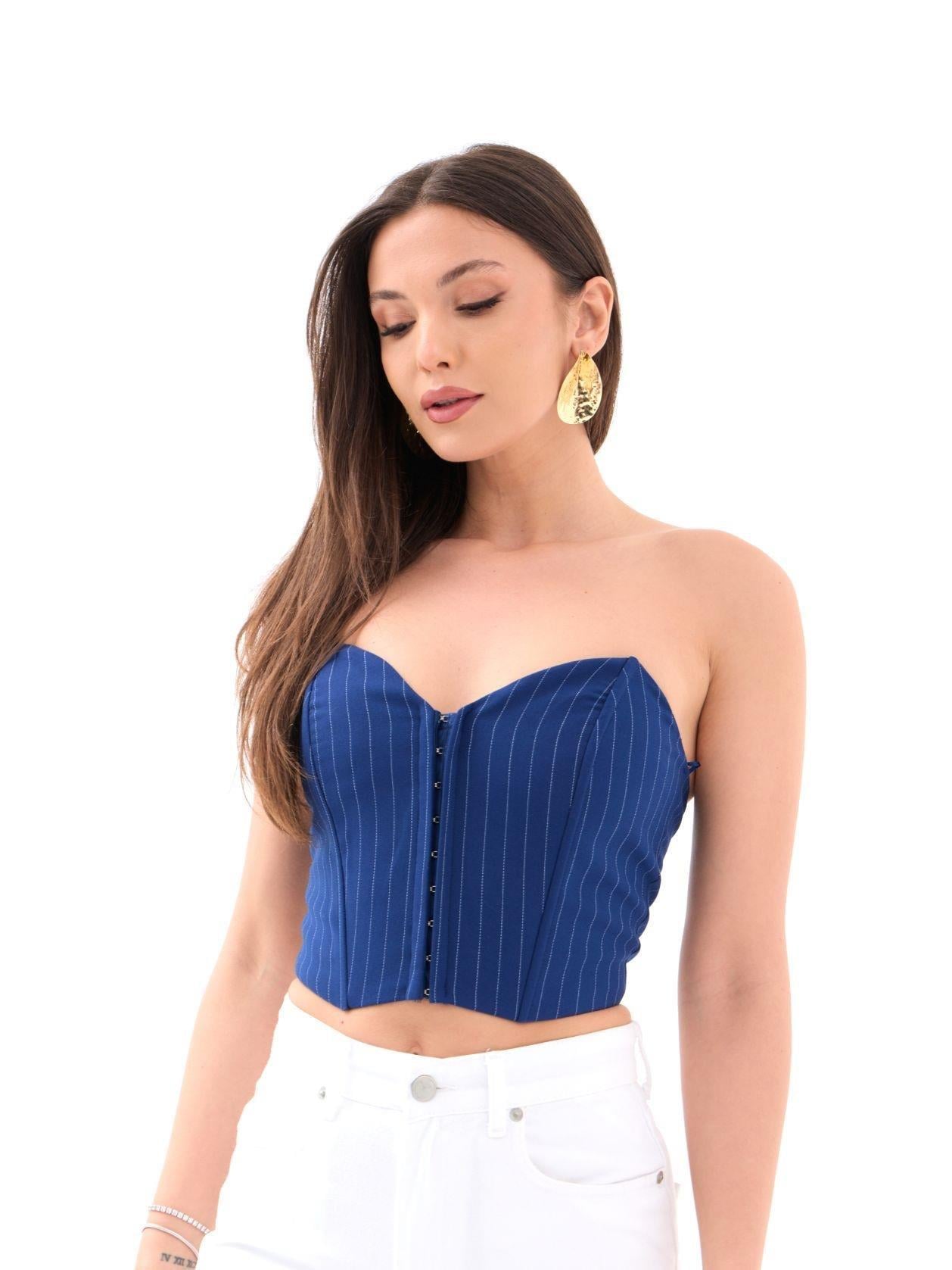 6324 CROP-LACİVERT
