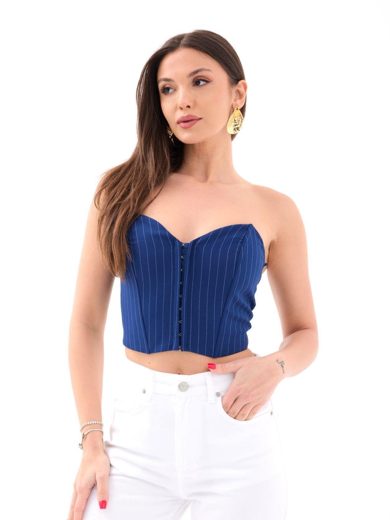 6324 CROP-LACİVERT