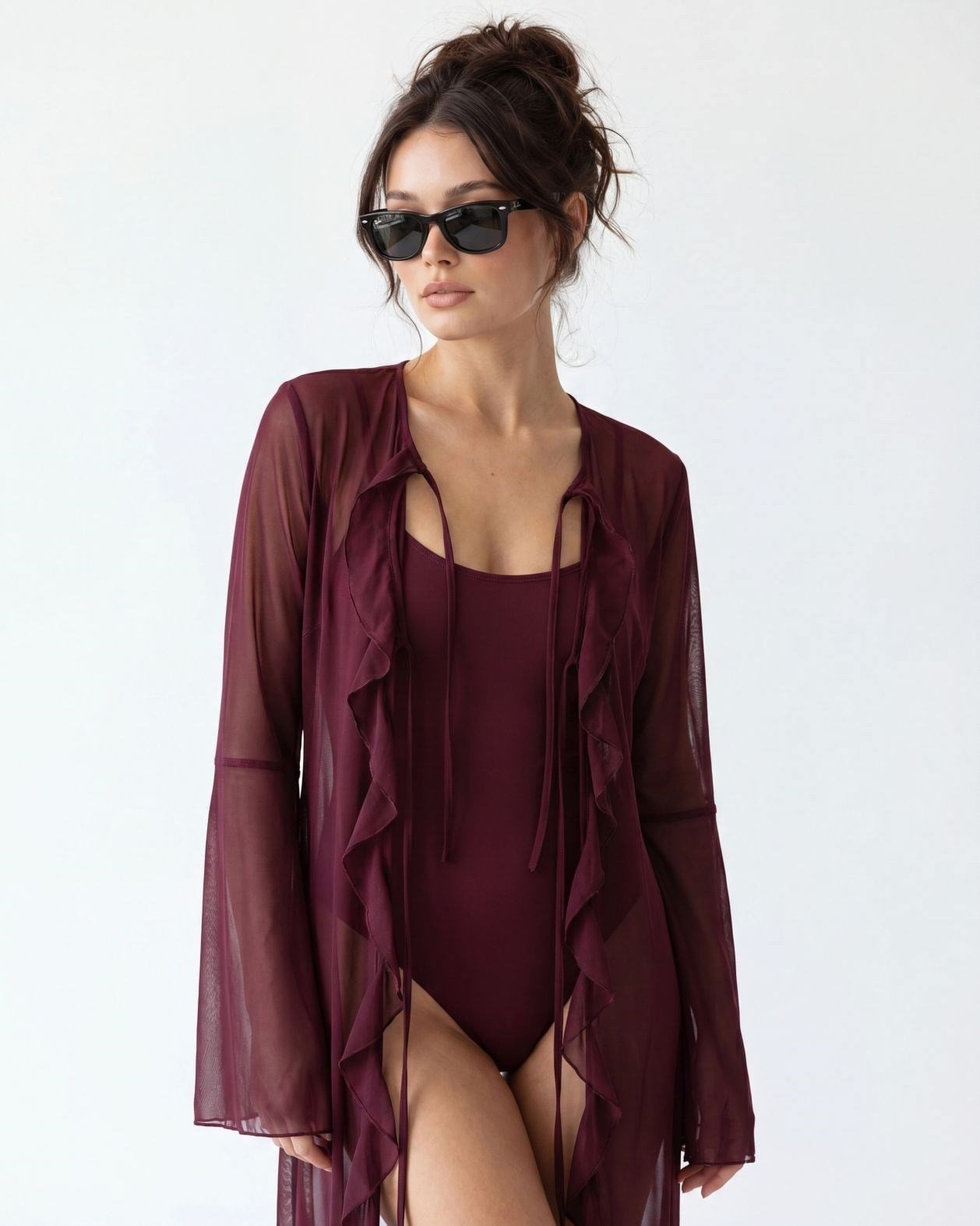 6465 KİMONO-BORDO