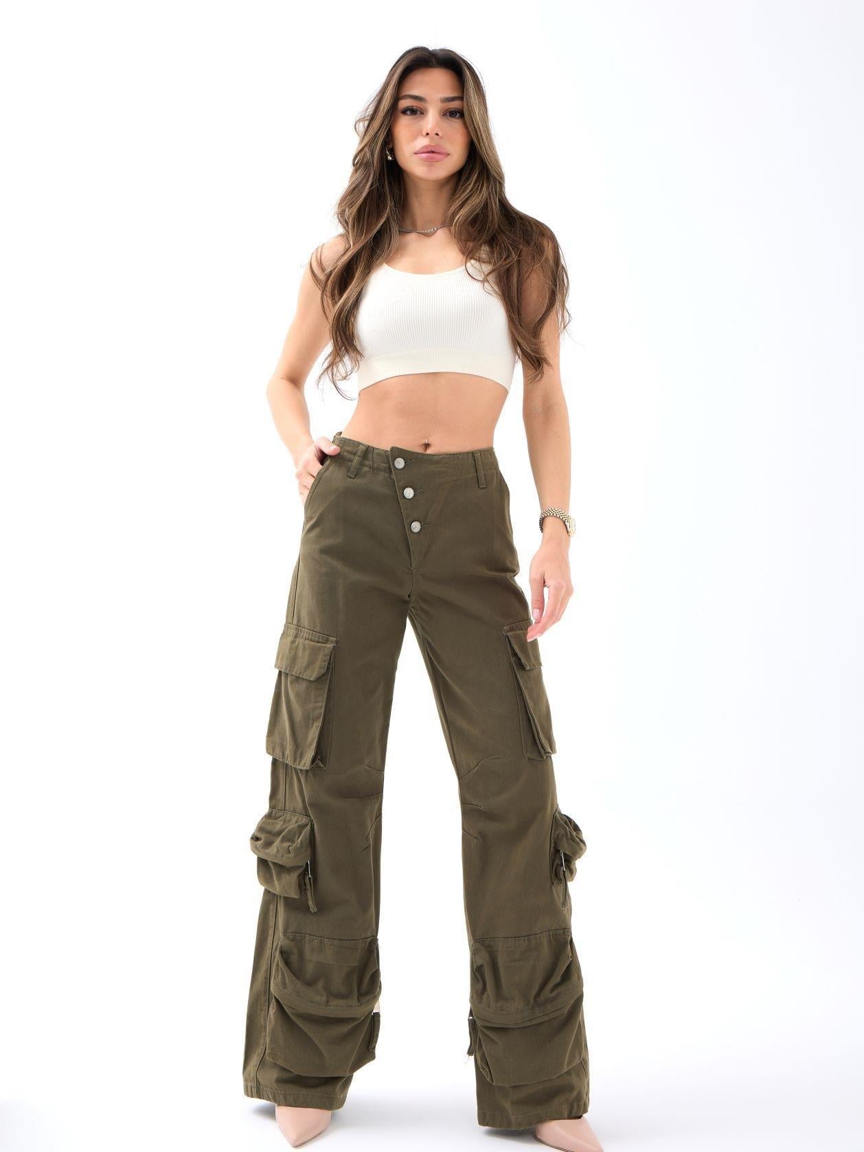6486 PANTOLON-HAKİ