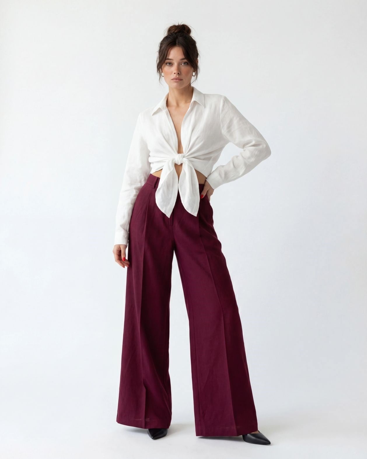 6756 PANTOLON-BORDO