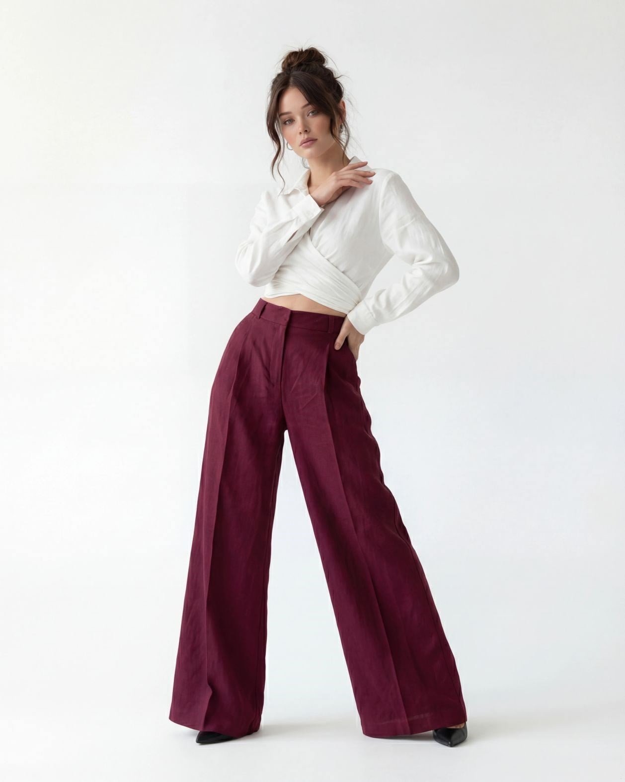 6756 PANTOLON-BORDO