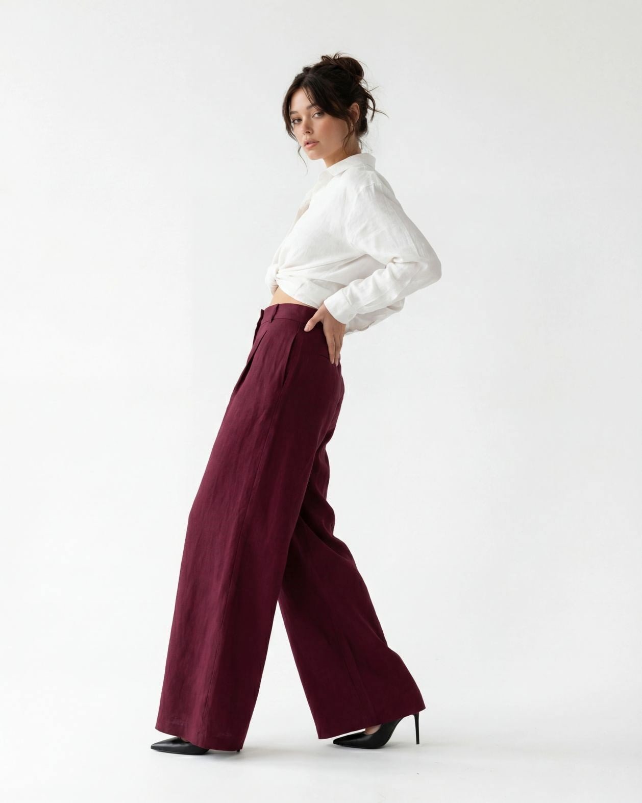 6756 PANTOLON-BORDO