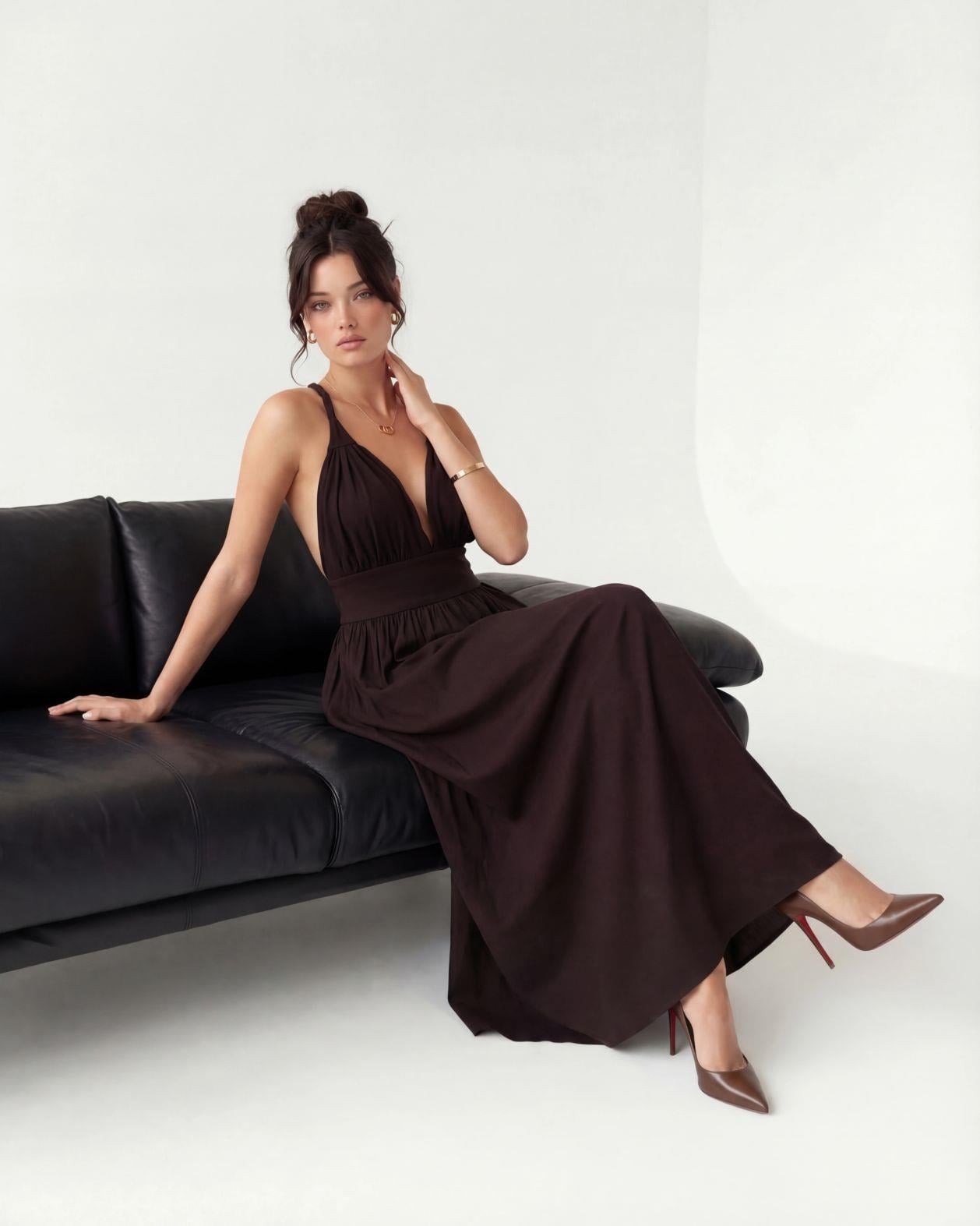 6832 ELBİSE-KAHVE
