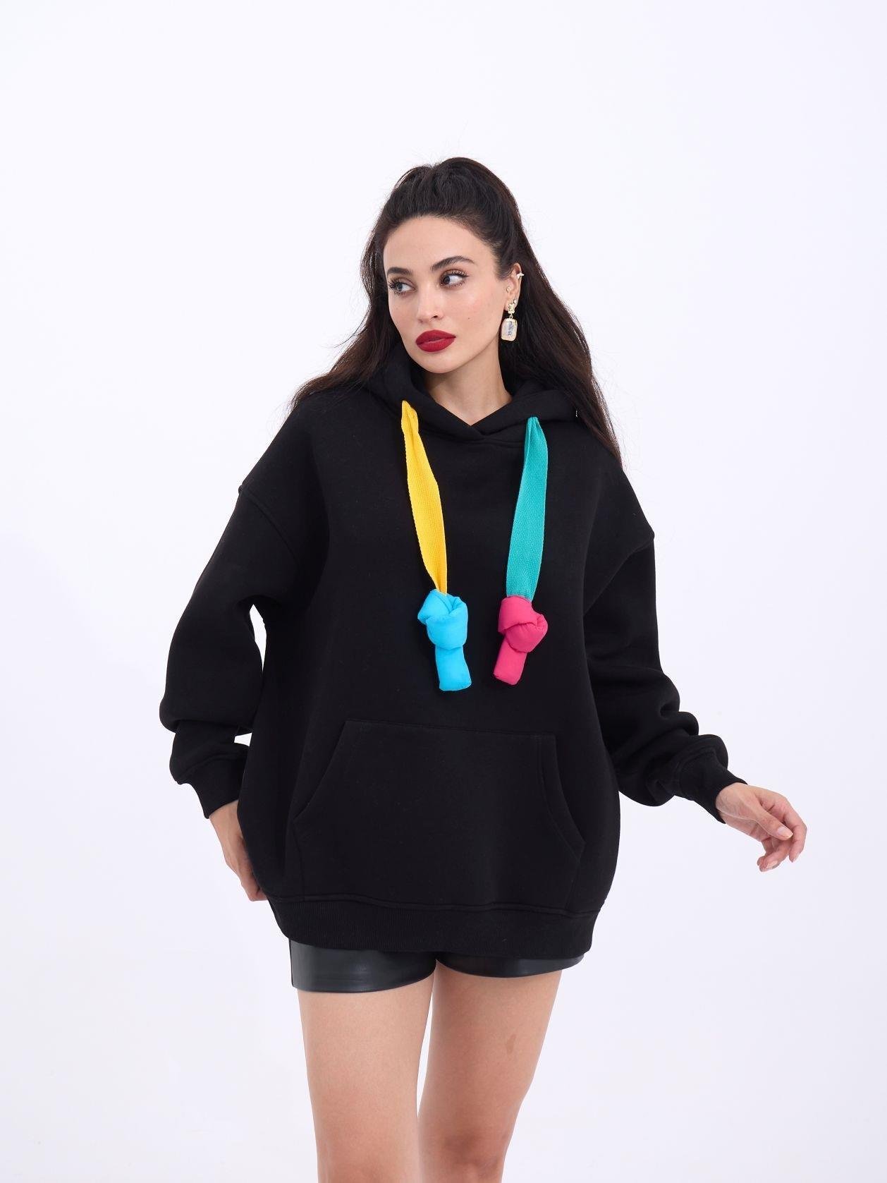 7257 SWEAT-SİYAH