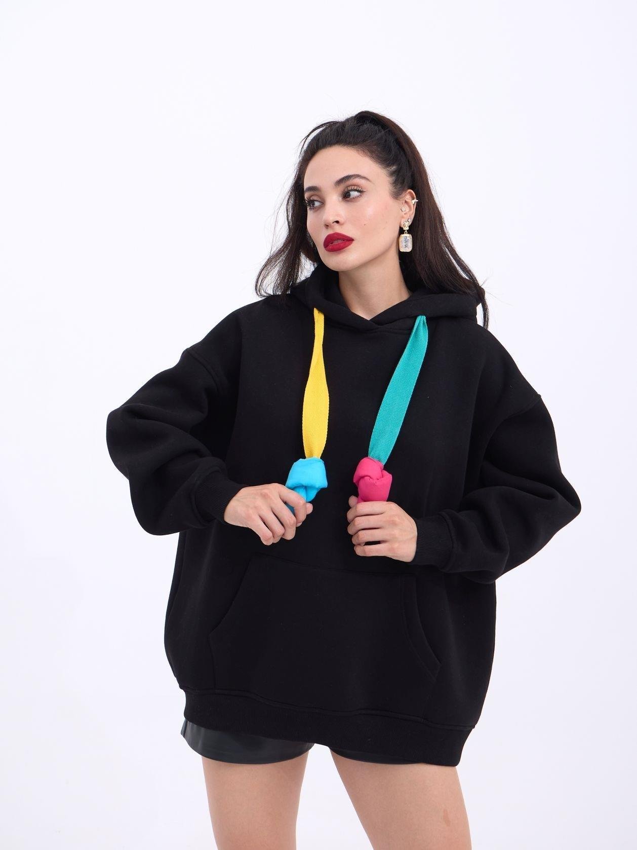 7257 SWEAT-SİYAH