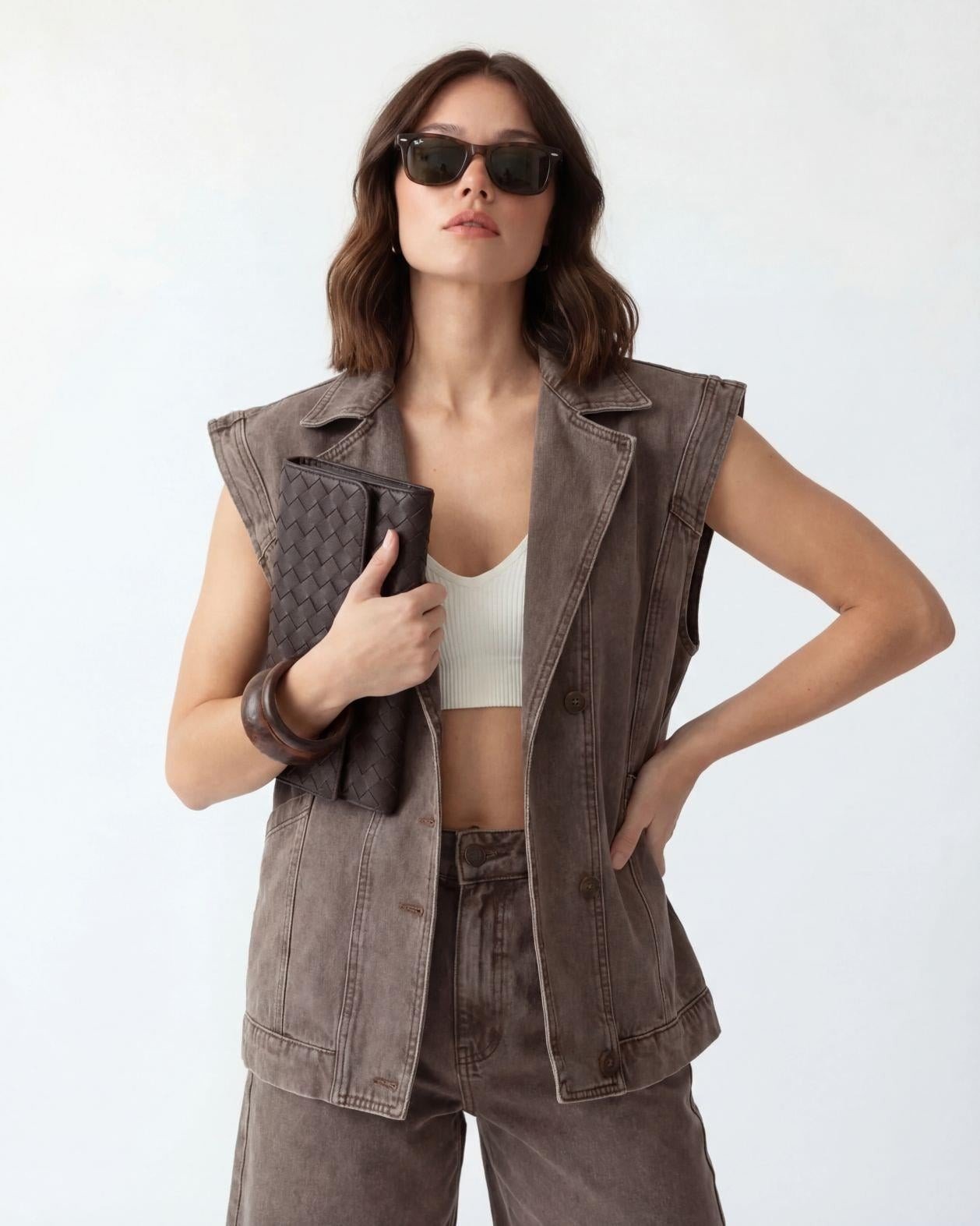 7491 KOT YELEK-LIGHT BROWN