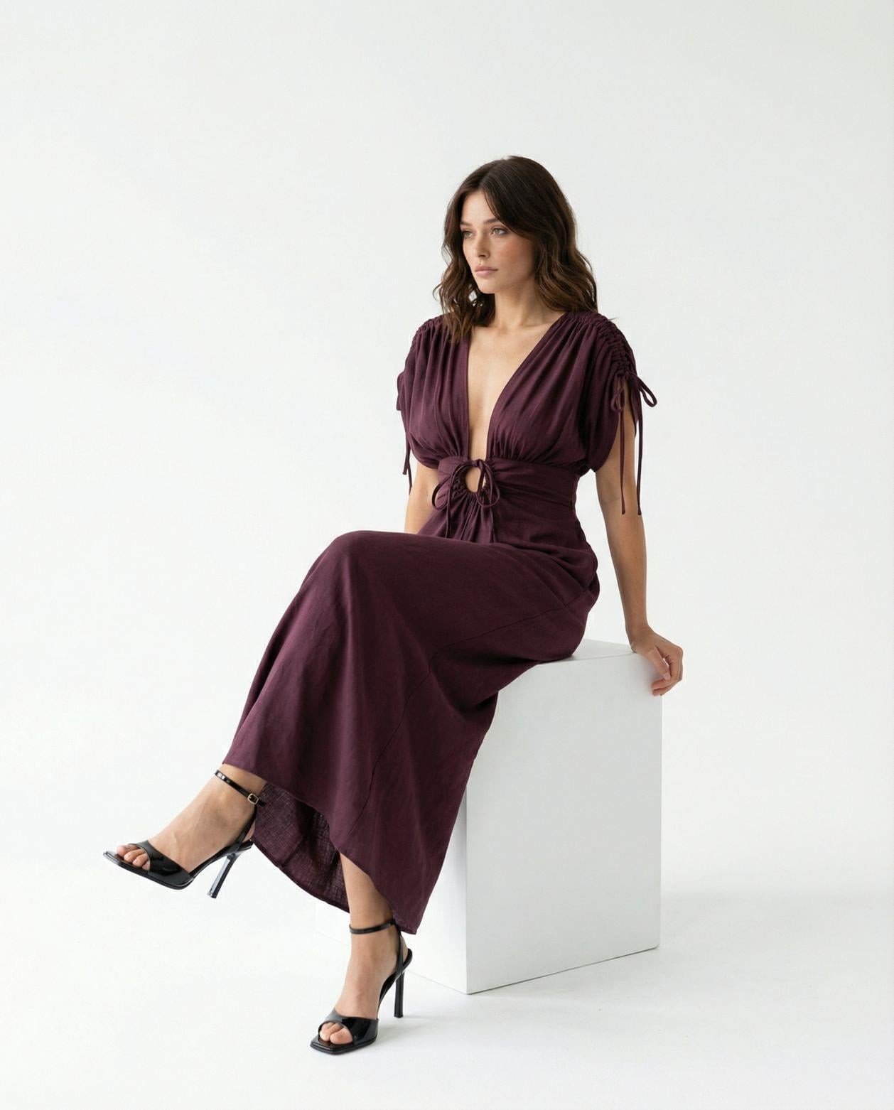 7558 ELBİSE-BORDO